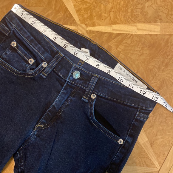 Rag & Bone The Skinny Women’s Jeans In Bruin Size 25 - Picture 11 of 13